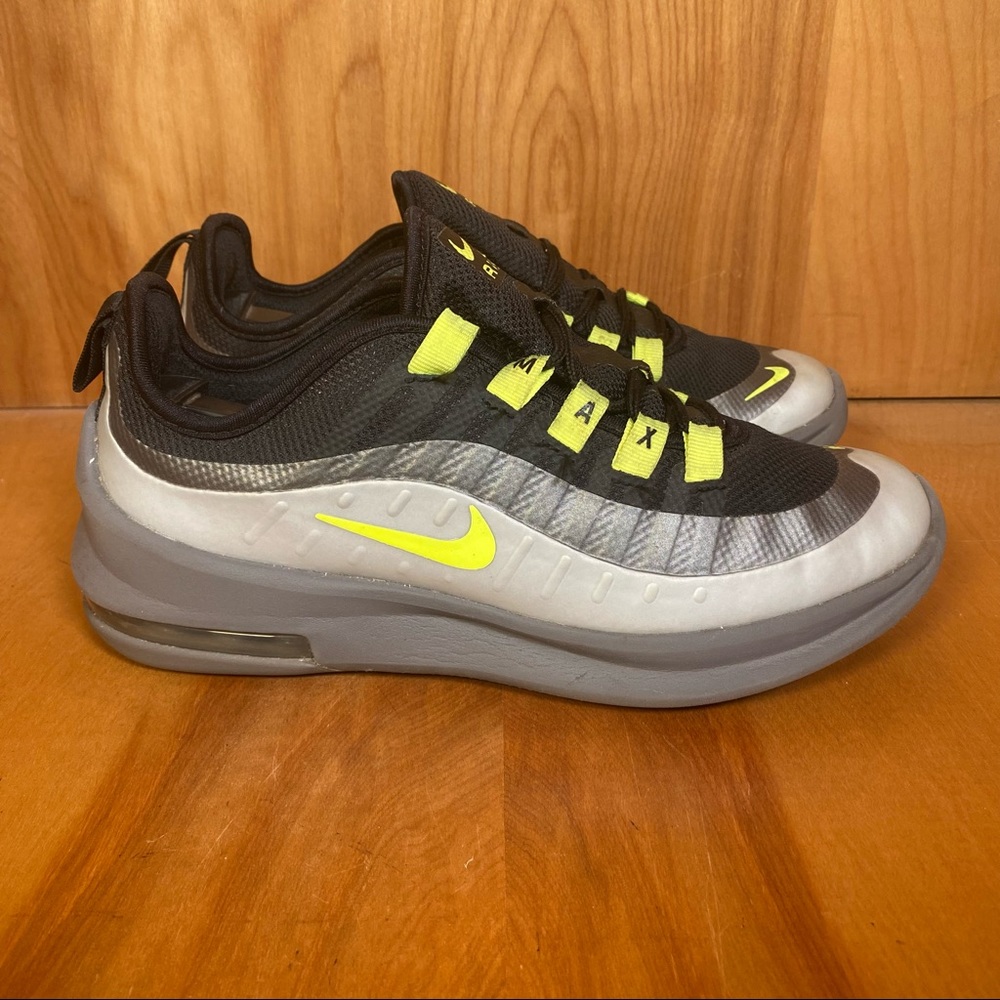 Womens 6 Youth 4.5 Nike Air Max Axis Grey Highlighter SEF1232